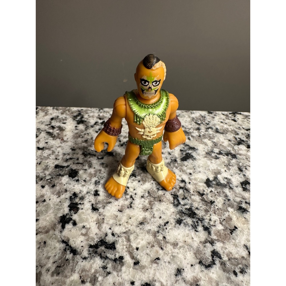 2018 Fisher-Price Imaginext Ultra‎ T-REX Replacement Tribal Warrior Caveman Fig